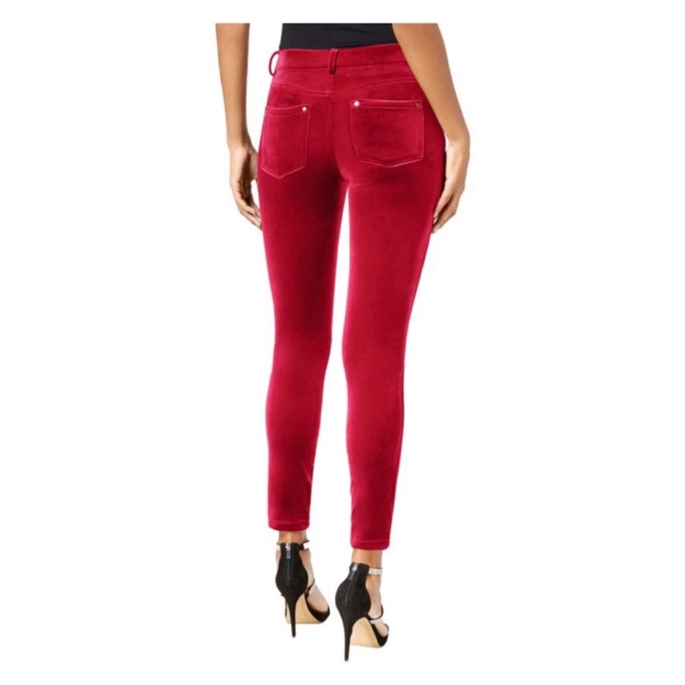 Red Velvet Leggings